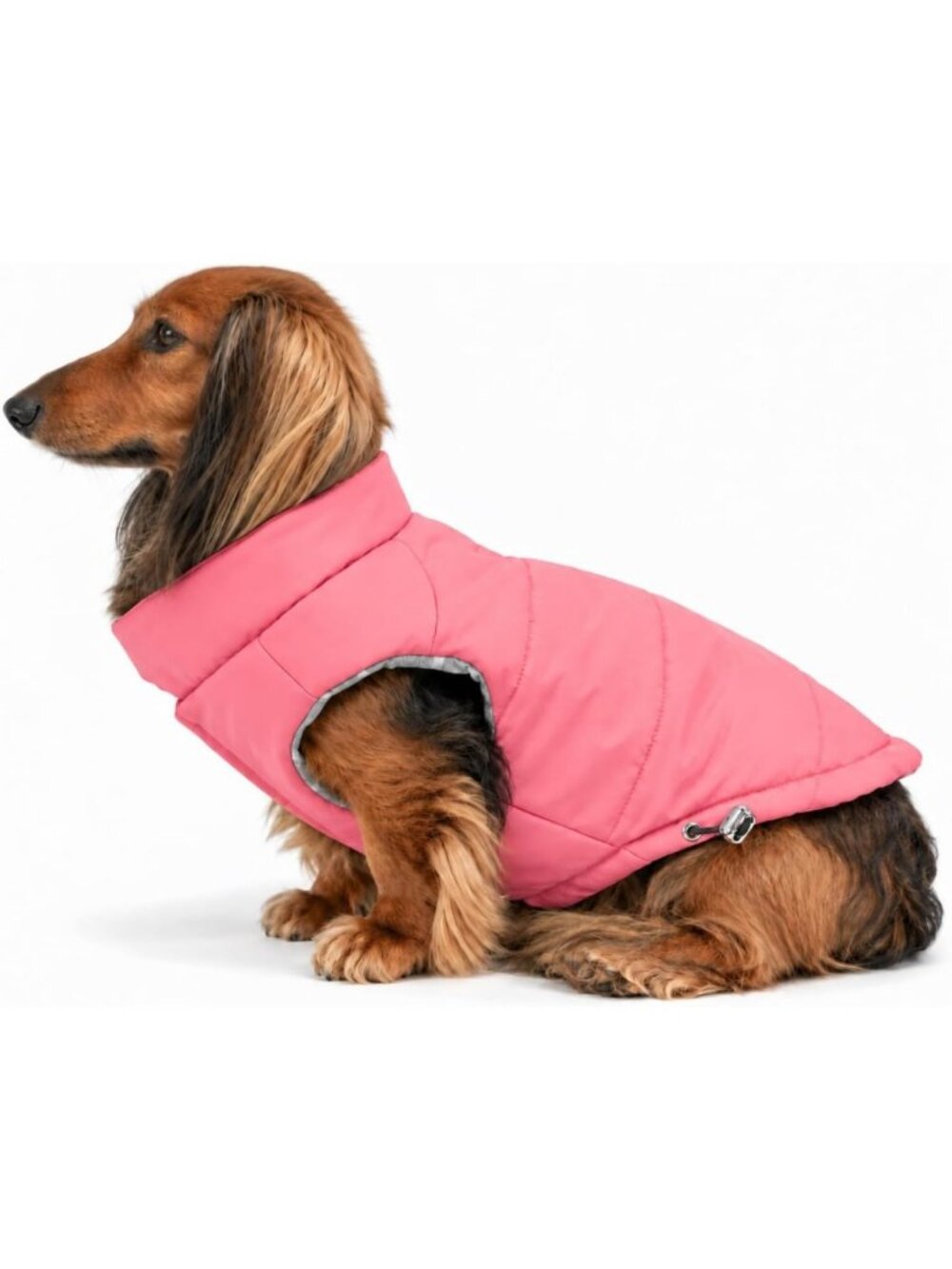 Cozy Pink Dog Puffer Coat & Soft-Lined Winter Jacket for Small Dogs
